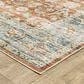 Oriental Weavers Charleston Distressed 2" x 3" Rust Area Rug, , large