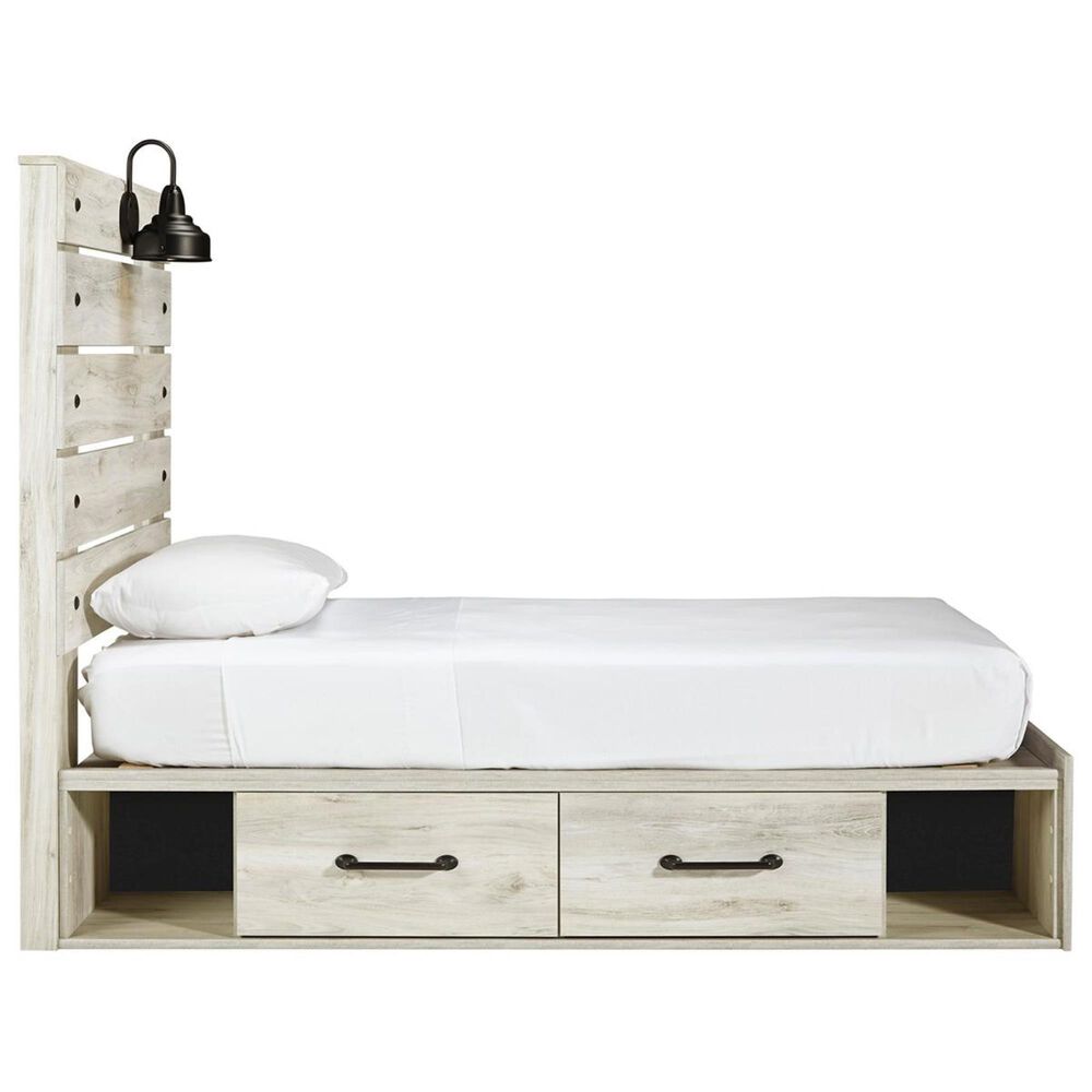 Ashley Cambeck Twin Panel Headboard in Whitewash, , large