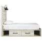 Ashley Cambeck Twin Panel Headboard in Whitewash, , large