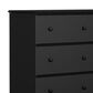 Lemoore Essentials 45" 6-Drawer Dresser Only in Black, , large