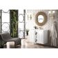James Martin Vanities Alicante 39.5" Single Bathroom Vanity in Glossy White with 5 cm White Glossy Resin Top and Rectangular Sink, , large