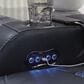 Ashley Fyne-Dyme Power Reclining Sofa with Console and Power Headrest in Sapphire, , large