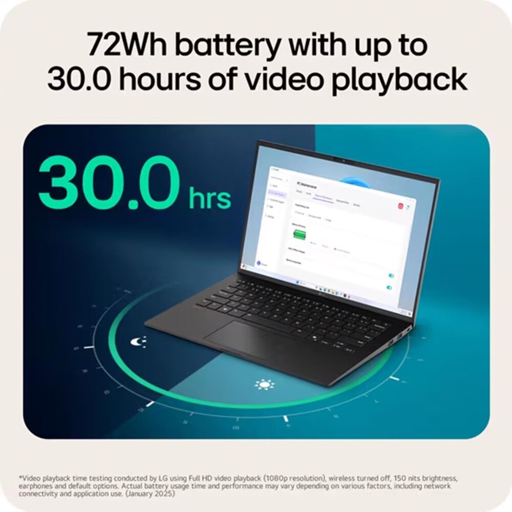 LG Gram 14&quot; Laptop | Intel Core Ultra 5 225H - 16GB RAM - Intel Arc Graphics - 512GB SSD in Black, , large