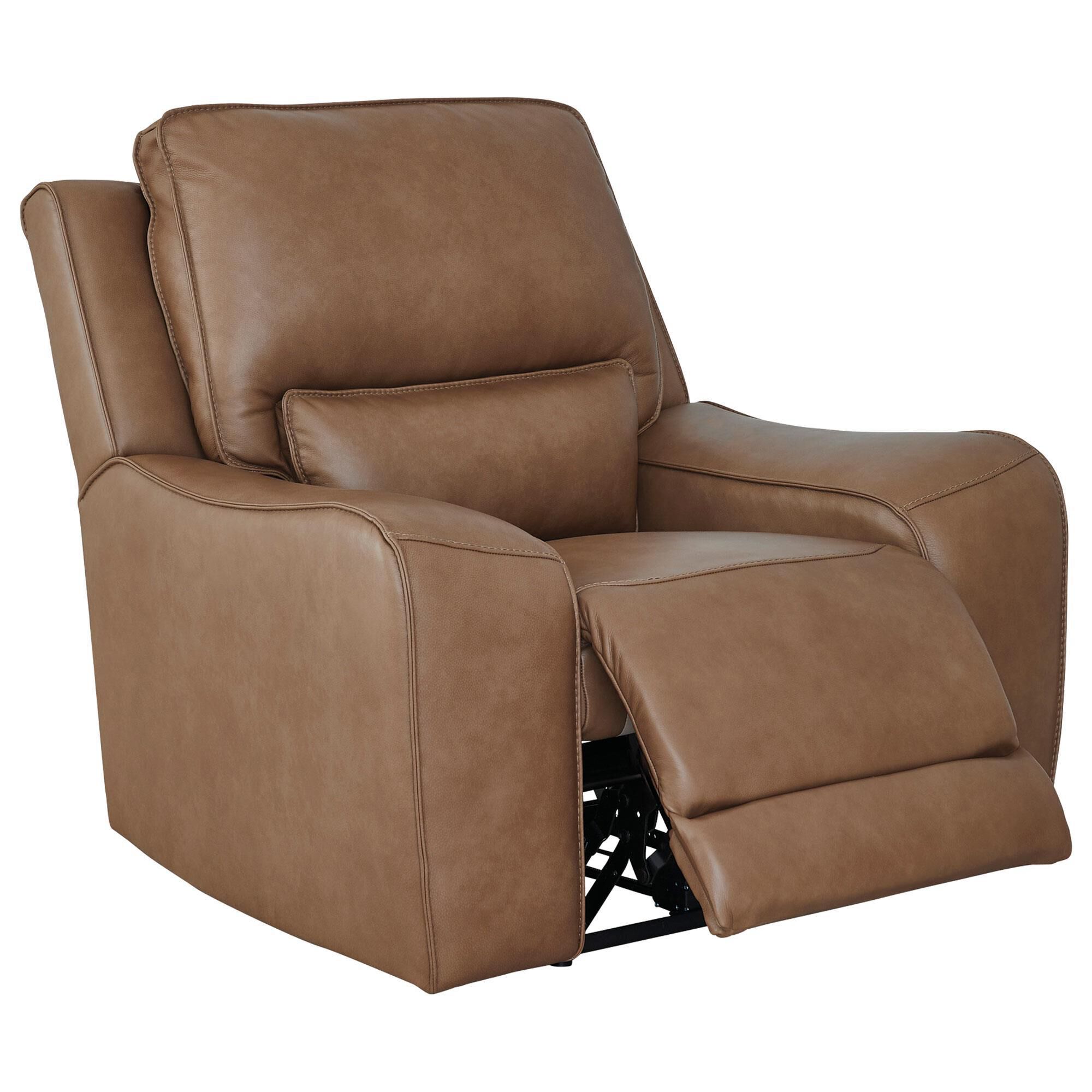 Ashley DeepWakes Power Recliner in Caramel