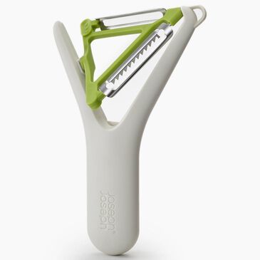 Joseph Joseph Switch 2-in-1 Peeler in Stone and Green, , large