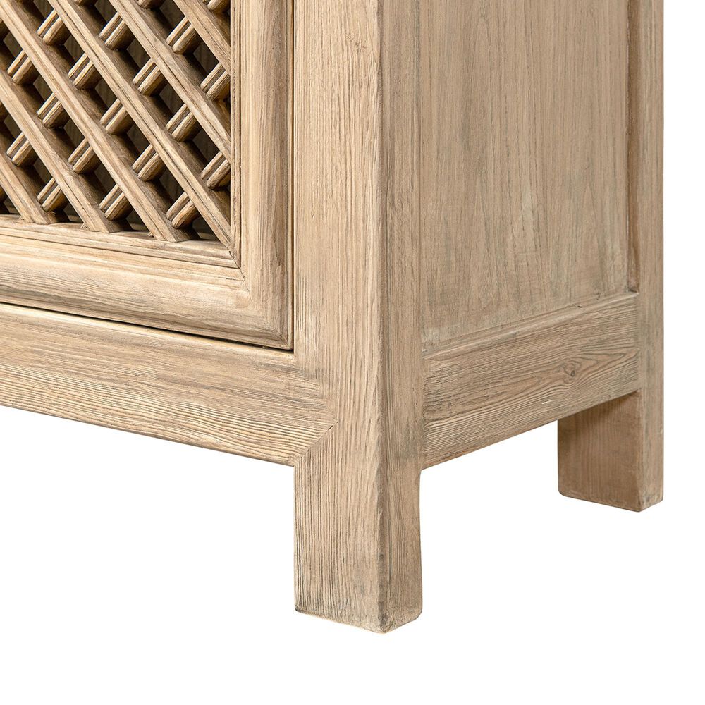 Jennifer Taylor Home Arden 97" 4-Door Sideboard in Heritage Light Natural Brown, , large