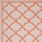 Safavieh Bermuda 4" x 6" Ivory and Rust Indoor/Outdoor Area Performance Rug, , large