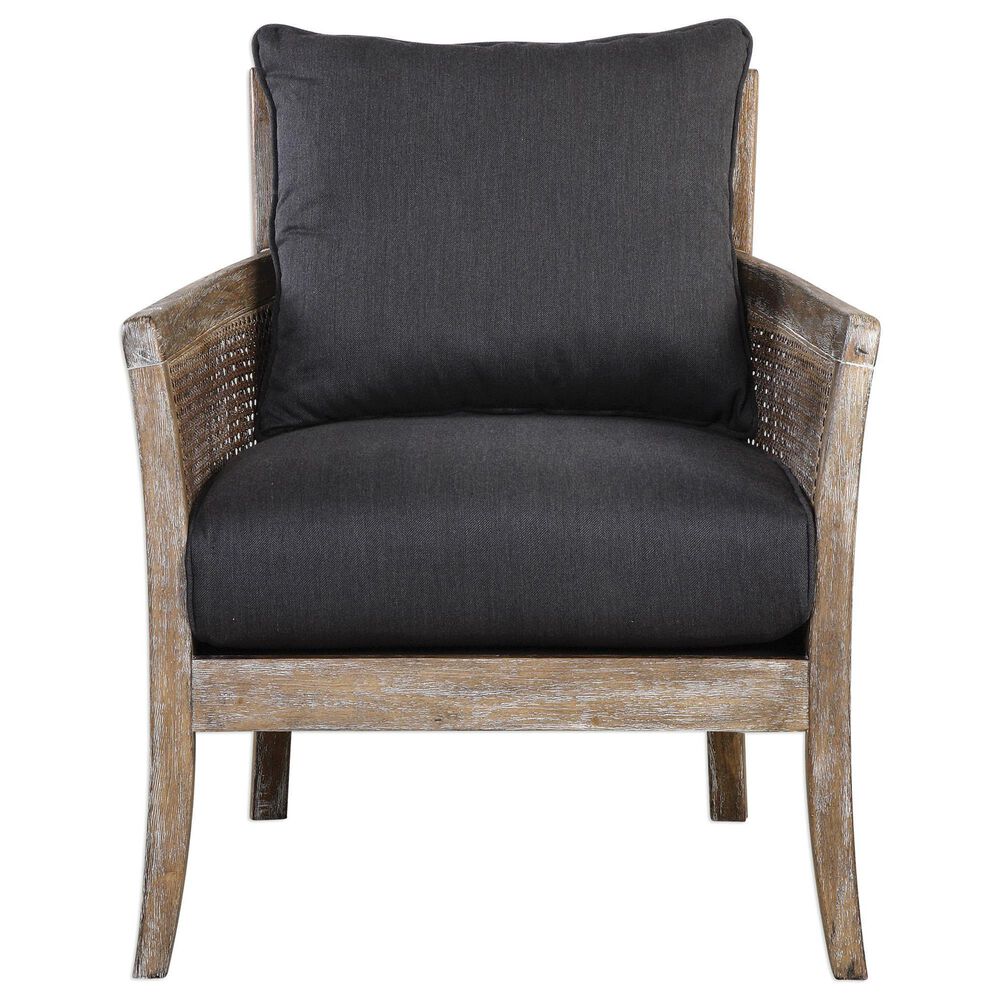 Uttermost Encore Armchair in Dark Gray, , large