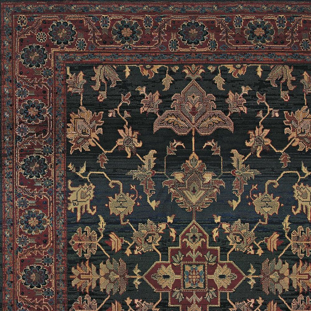 Oriental Weavers Kharma 836F4 9&#39;9&quot; x 12&#39;2&quot; Blue and Red Area Rug, , large