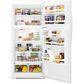 Whirlpool 14 Cu. Ft. 28" Top Freezer Refrigerator in White, , large