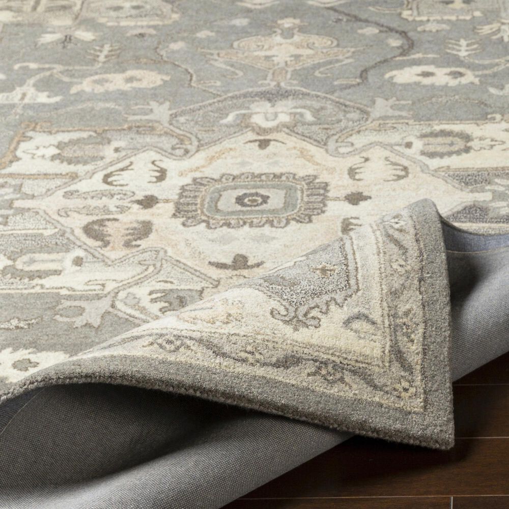 Surya Caesar 2&#39; x 3&#39; Charcoal, Taupe, Tan, Black, Light Beige and Brown Area Rug, , large