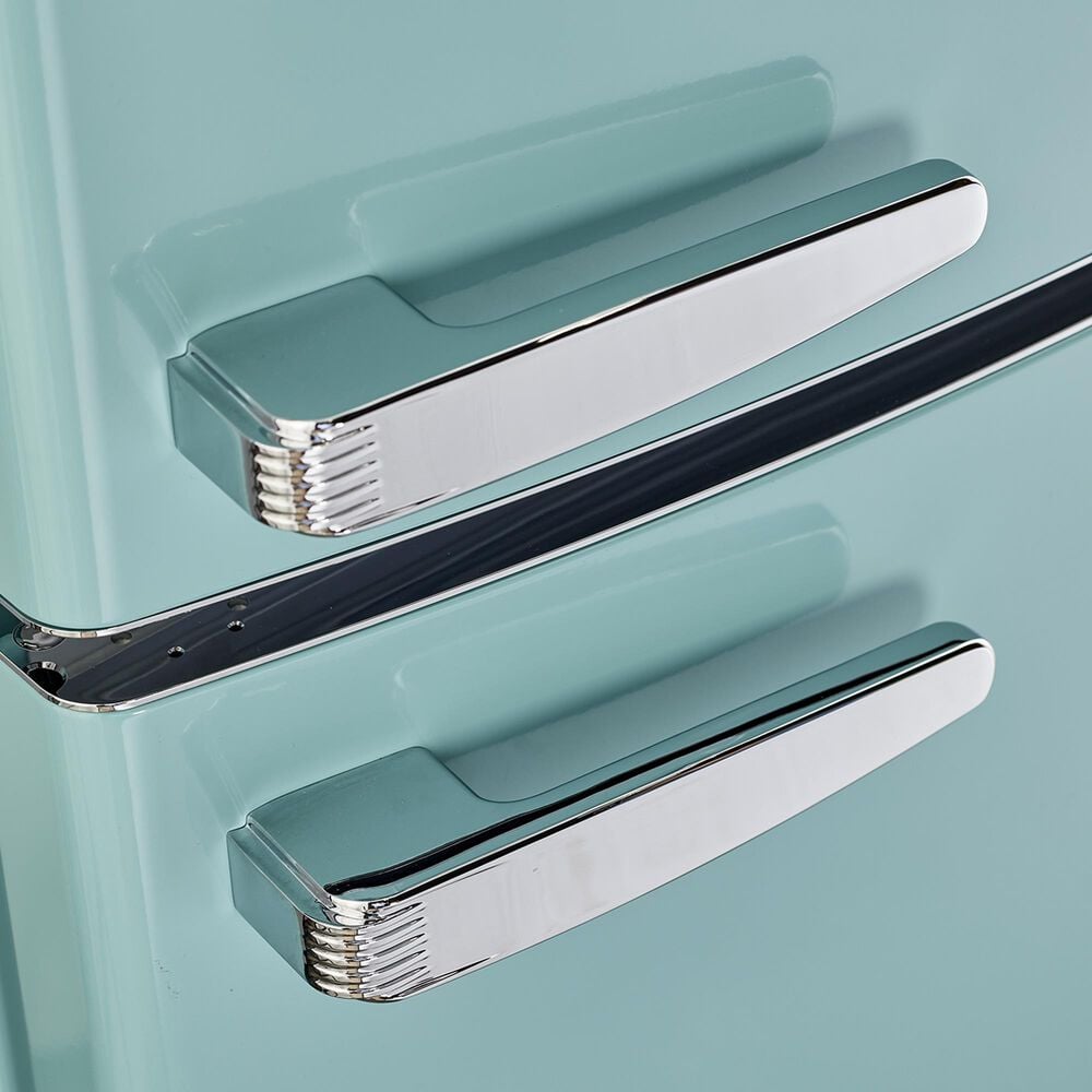 Unique Appliances Classic Retro 12 Cu. Ft. Bottom Freezer Regfrigerator In Ocean Mist Turquoise, , large