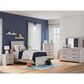 Ashley Broachmyn 4 Piece Twin Bedroom Set in Light Gray, , large