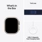 Apple Watch Ultra 2 GPS + Cellular 49mm Natural Titanium Case with Blue Trail Loop - M/L, , large