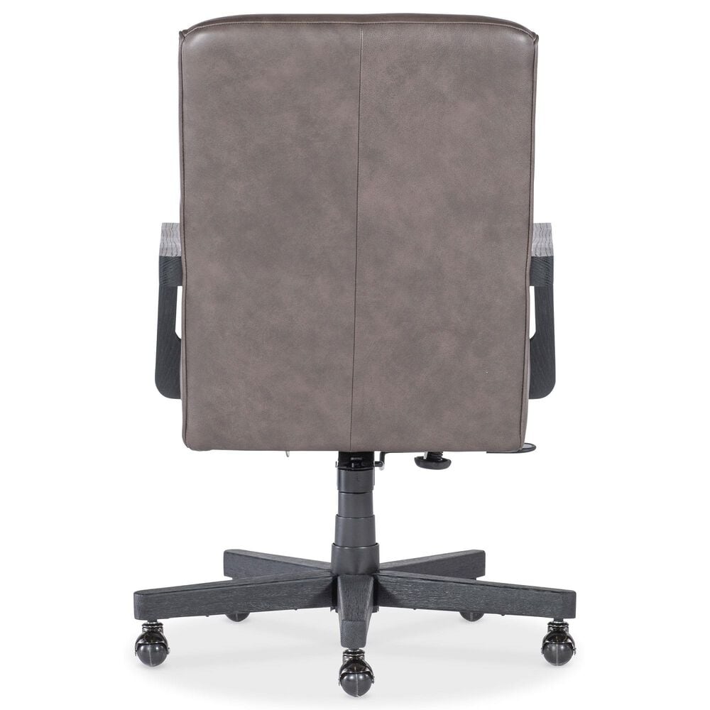 Hooker Furniture Shadow Swivel Tilt Executive Desk Chair in Ankur Dark Brown, , large
