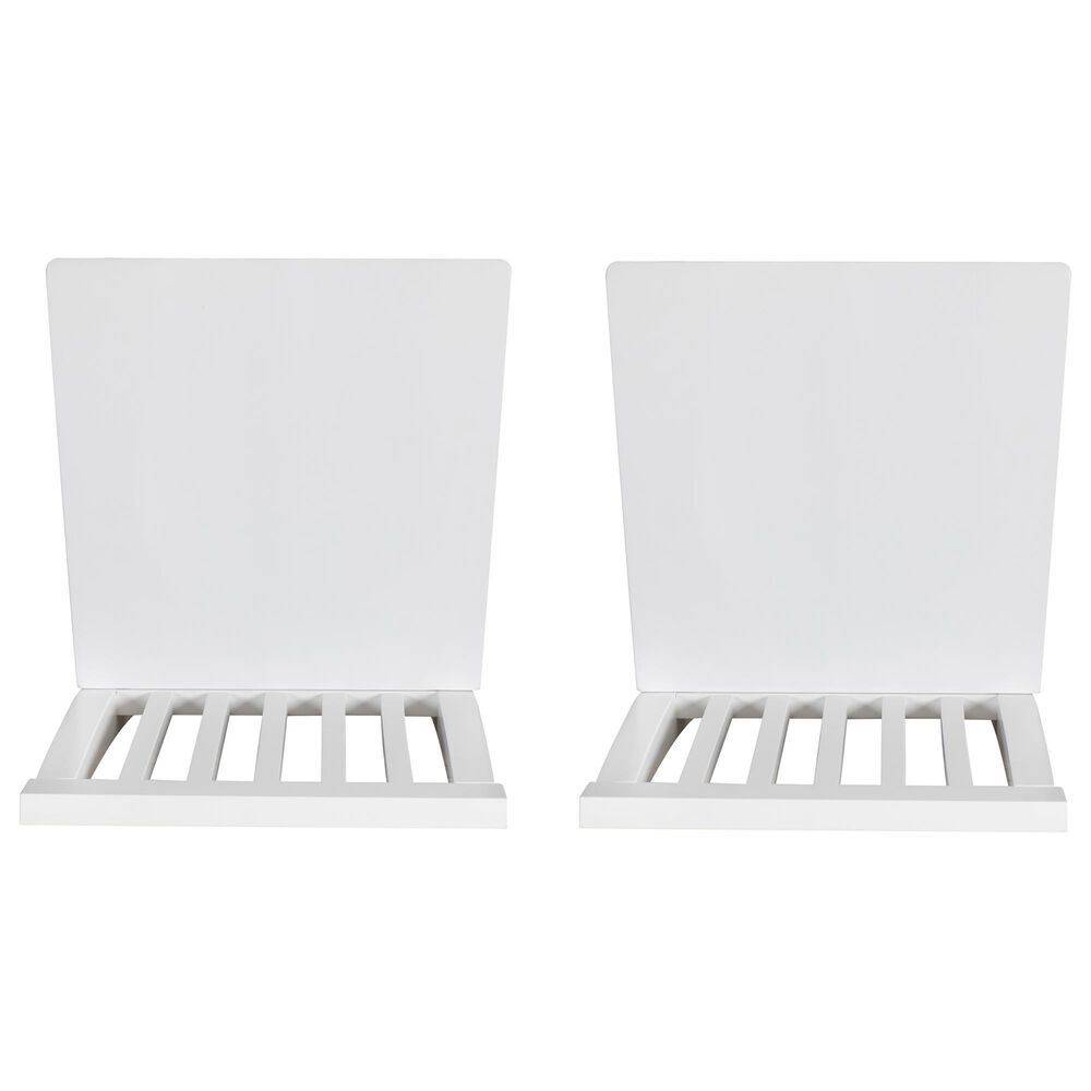 Linon Home Decor Percival Counter Stool in Bright White (Set of 2), , large