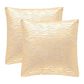 Safavieh 18" x 18" Demi Pillow in Gold - Set of 2, , large