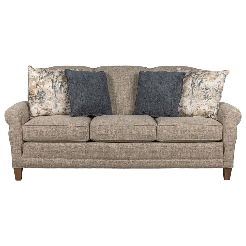 Smith Brothers Stationary Sofa in Brown, , large