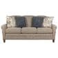 Smith Brothers Stationary Sofa in Brown, , large
