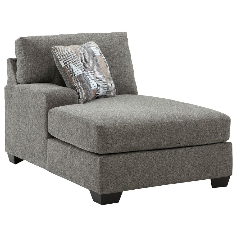 Ashley Clarington 2-Piece Symmetrical Super Chaise in Greystone, , large