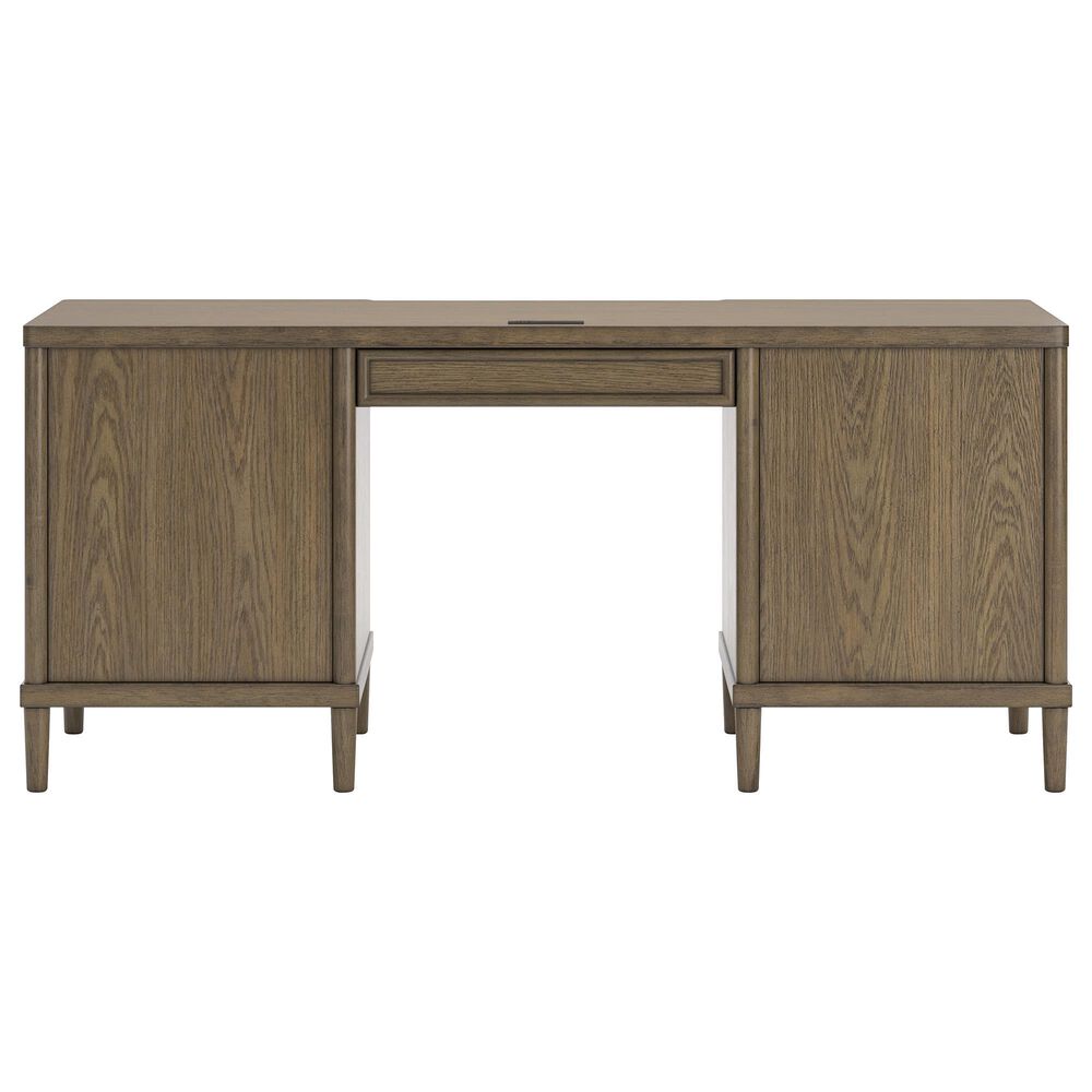 Ashley Roanhowe 68&quot; Writing Desk in Brown, , large