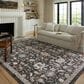 Loloi II Odette 11"2" x 15"7" Charcoal and Multicolor Area Rug, , large