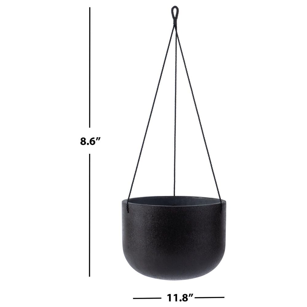 Safavieh Rancer Patio Planter in Black, , large