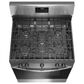 Frigidaire 3 Piece Kitchen Package with 25.6 Cu. Ft. Standard Depth Side-by-Side Refrigerator, 30" Freestanding Gas Range with Quick Boil Burner, 24" Built-In Dishwasher with MaxDry in Stainless Steel, , large