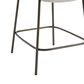 Moe"s Home Collection Early Counter Stool with Beige Upholstery in Blackened Bronze, , large