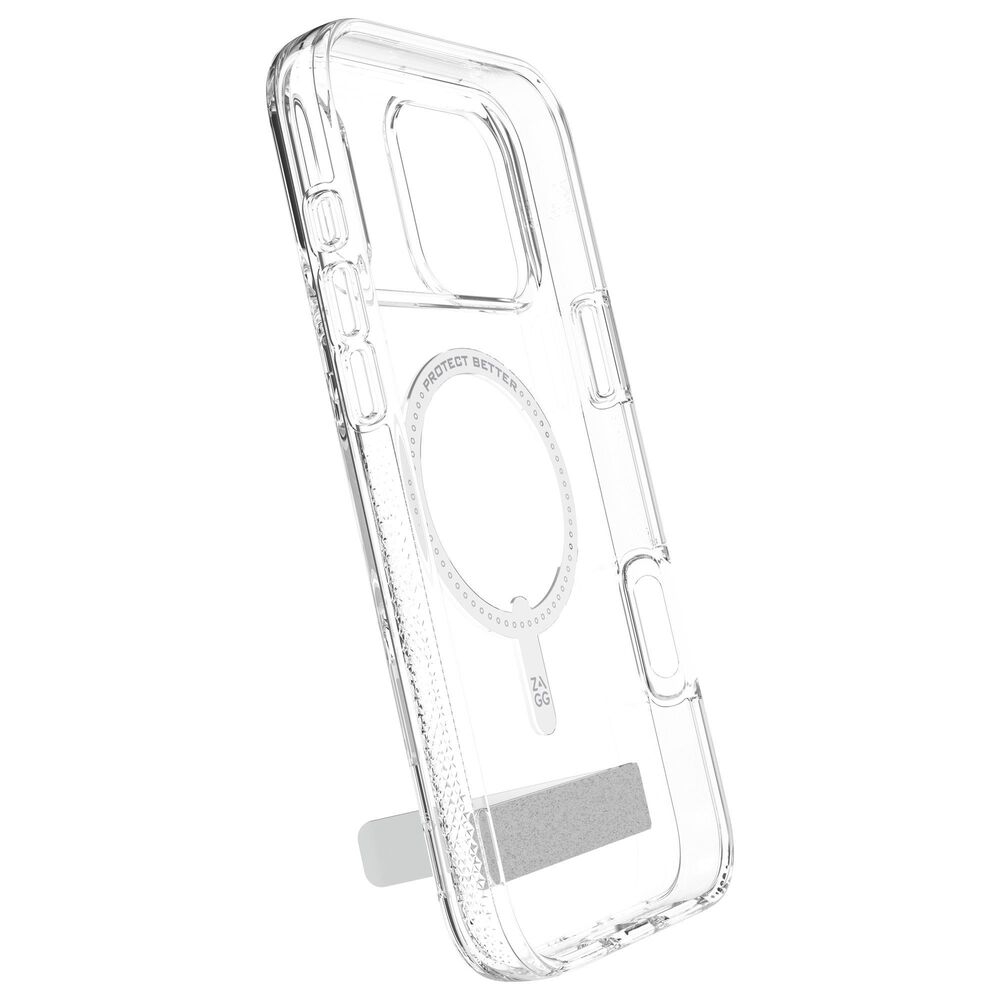 Zagg Crystal Palace Snap Case with Kickstand for Apple iPhone 17 Pro Max in Clear, , large