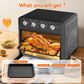 HOMLUX 27.5 Qt Air Fryer Oven in Black, , large