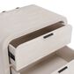 Urban Home Drake 2 Drawer Nightstand with USB Charging in Sugar, , large