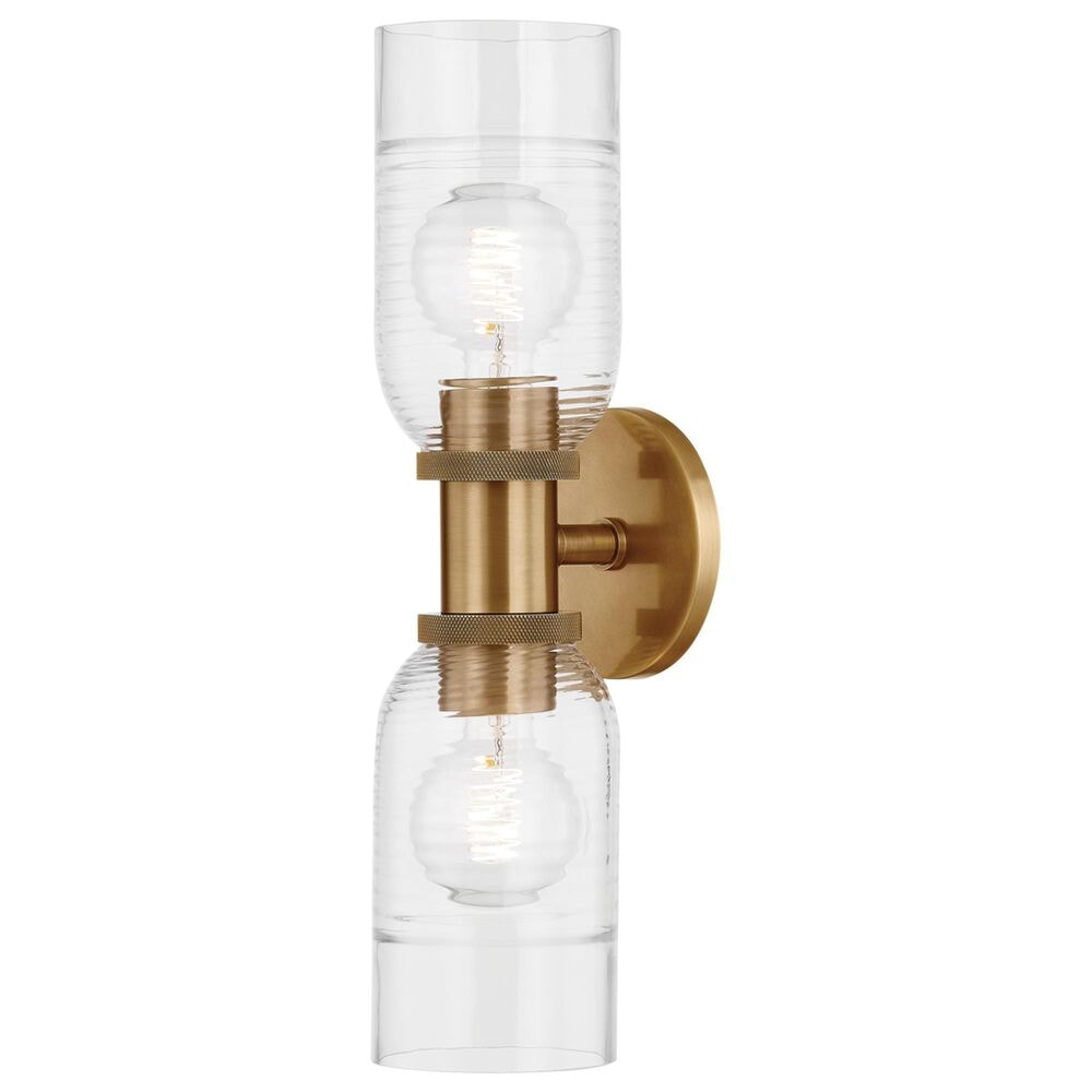 Troy Lighting Redding 2-Light Wall Sconce in Patina Brass, , large