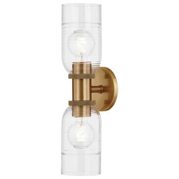 Troy Lighting Redding 2-Light Wall Sconce in Patina Brass, , large