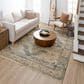 Karastan Echo Gamin 5" x 7"10" Grey Area Rug, , large