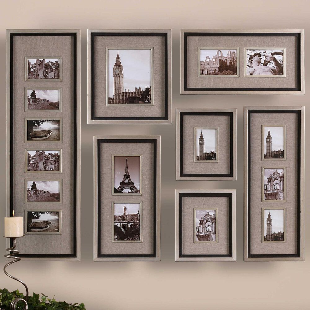 Uttermost Massena Photo Frame Collage (Set of 7), , large