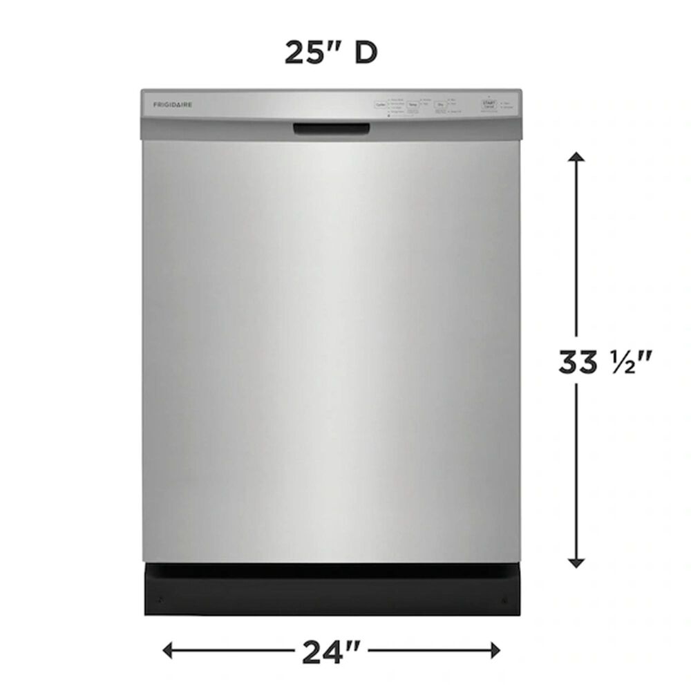 Frigidaire 24&quot; Built-In Dishwasher with MaxDry in Stainless Steel, , large