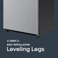 Element 17 Cu. Ft. Upright Convertible Freezer/Refrigerator in Stainless Steel, , large