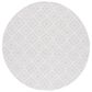 Safavieh Martha Stewart Cyprus Southwestern 6"7" Round Ivory and Grey Area Rug, , large