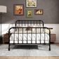 Furniture of America Wren Full Spindle Kids Bed in Black, , large