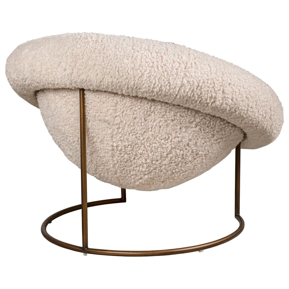Aria Designs Presley Accent Chair in Cream, , large