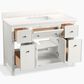 Kohler Malin 48" Single Bathroom Vanity in White with 3 cm White Quartz Top and Rectangular Sink, , large