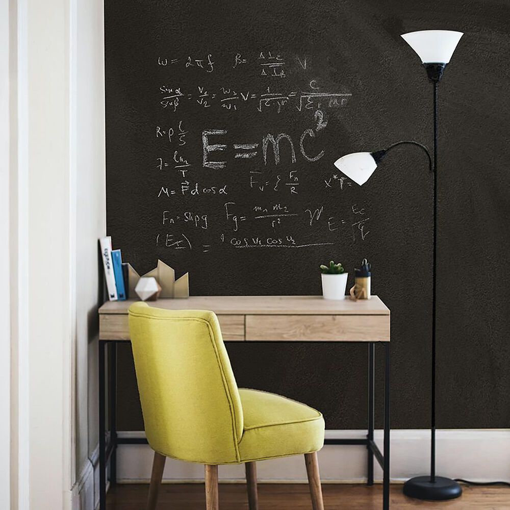 tempaper chalkboard black peel and stick wallpaper nfm