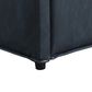 Lifestyle Solutions Hailey Storage Ottoman in Navy, , large
