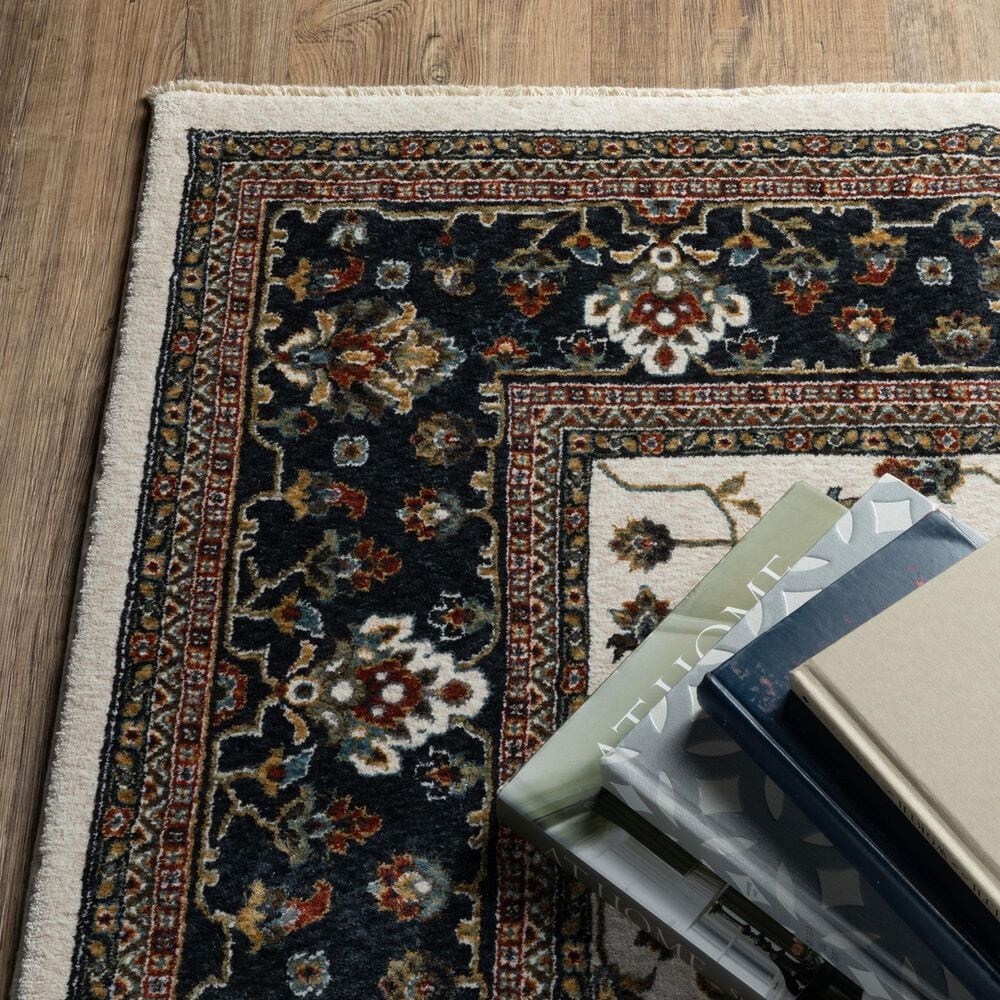 Oriental Weavers Vivian VI02B 2&#39;3&quot; x 7&#39;6&quot; Ivory Runner, , large