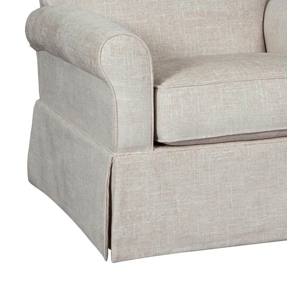 Ashley Searcy Swivel Glider Accent Chair in Quartz, , large