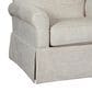 Ashley Searcy Swivel Glider Accent Chair in Quartz, , large