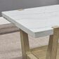 Crystal City Perth Cocktail Table in Weathered Sand and White, , large