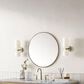 James Martin Vanities Rohe 30" Round Mirror in Champagne Brass, , large