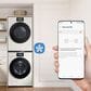 samsung Bespoke 5.3 Cu. Ft. Front Load Washer and 7.6 Cu. Ft. Front Load Electric Dryer in Ivory, , large